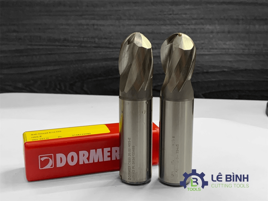 DAO PHAY CẦU 2 ME HSS-E C50020.0 DOMER