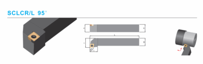 CÁN DAO TIỆN NGOÀI SCLCR/L 95° SUKEN