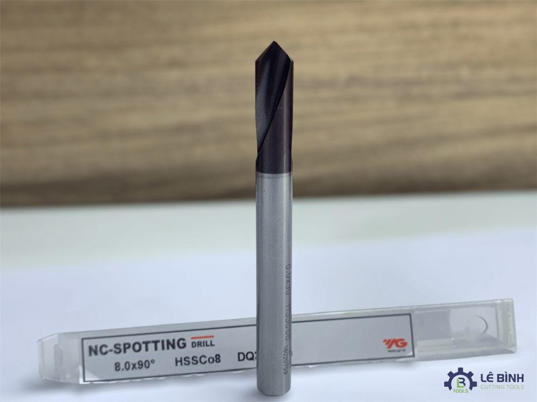 MŨI KHOAN ĐỊNH TÂM YG1 PHỦ TiAlN DQ306