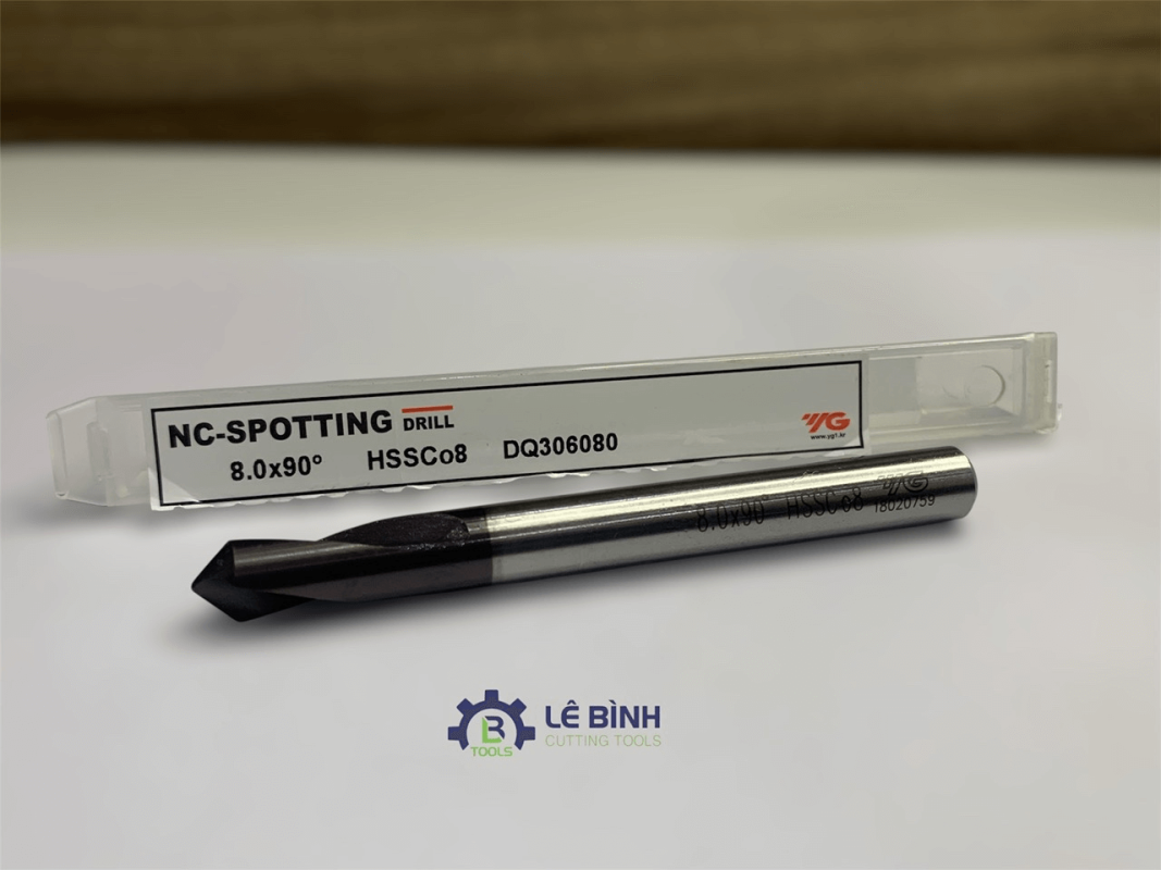 MŨI KHOAN ĐỊNH TÂM YG1 PHỦ TiAlN DQ306