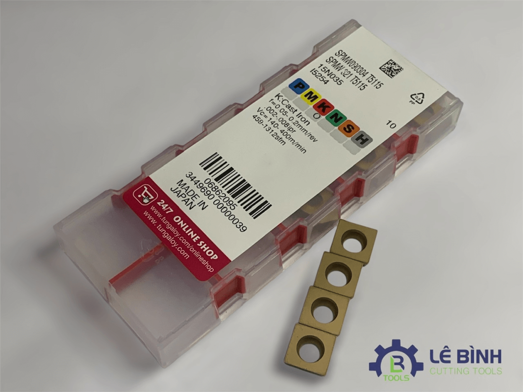 MẢNH DAO TIỆN SPMW090304 T5115