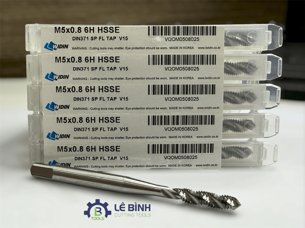 Mũi taro M5x0.8 HSSE WIDIN