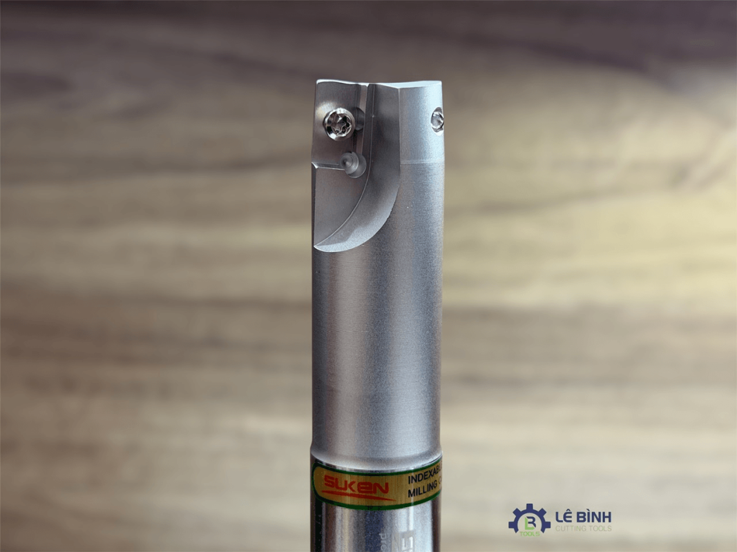 Cán dao phay gắn mảnh 400R 25-C25-200-2T dùng mảnh APMT1604 PDER Suken
