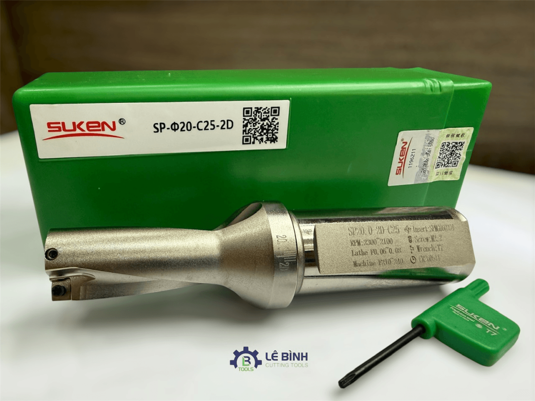 Mũi Khoan Gắn Mảnh SP20-2D-C25